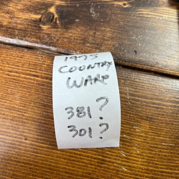 1975 Wilton Country Ware Pewter Square Taper Candle Holder - Picture 9 of 11